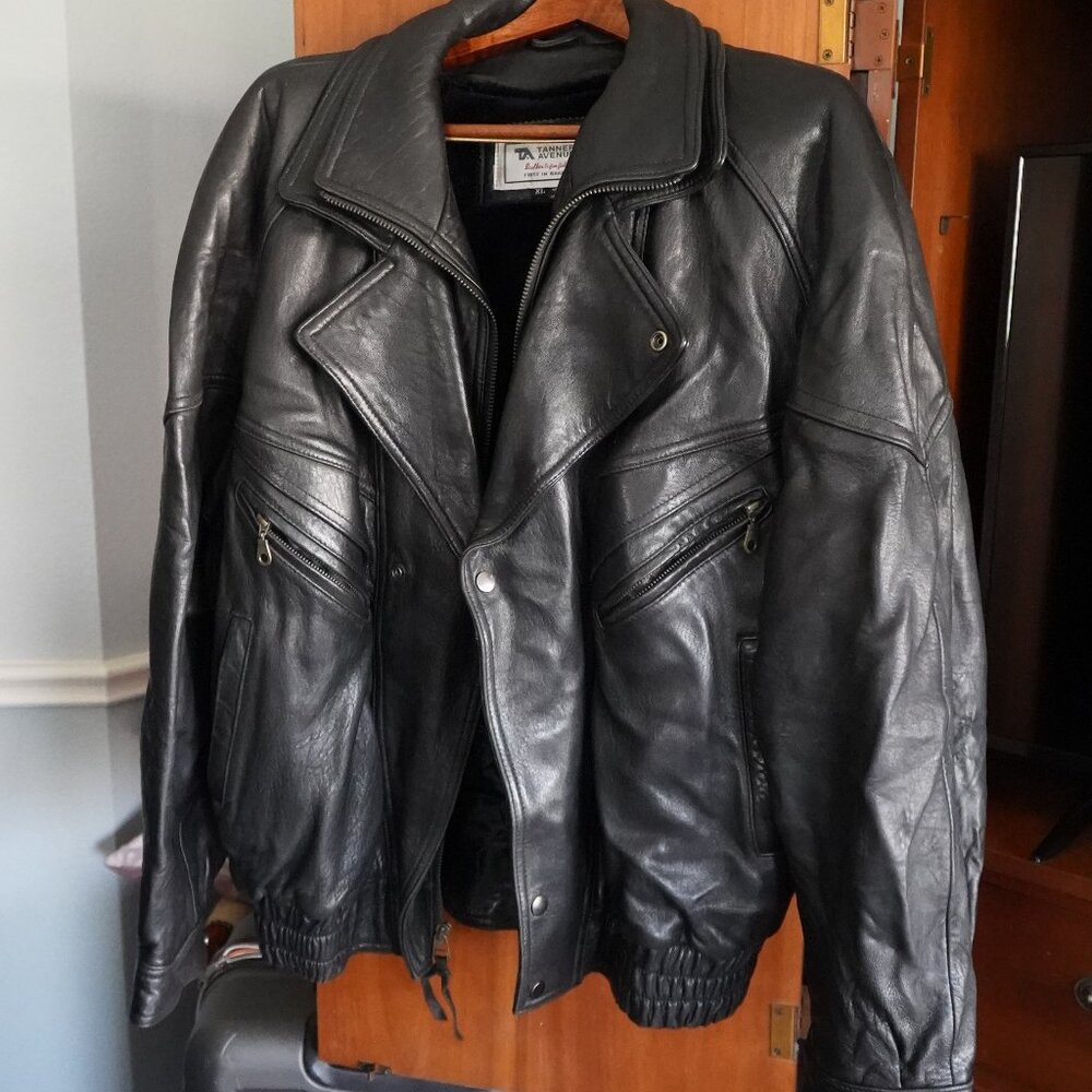 Lightly used Genuine Leather Jacket